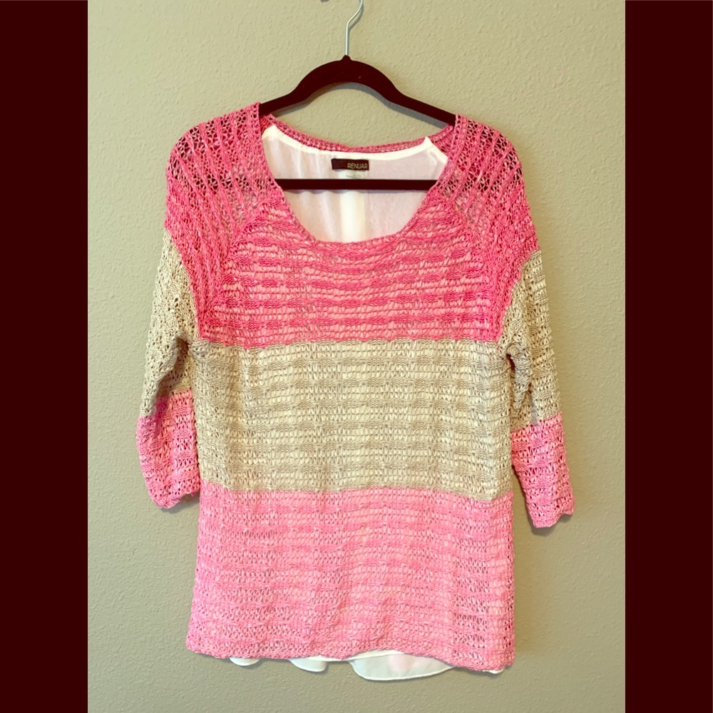 Super roomy light after swim top.